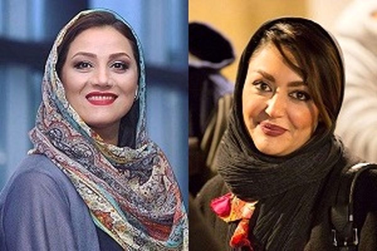 تاب بازی شبنم مقدمی در کنار شقایق فراهانی با پوشش چادر + عکس
