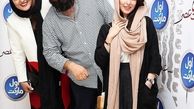 الناز حبیبی در کنار زوج محبوب ایرانی+عکس