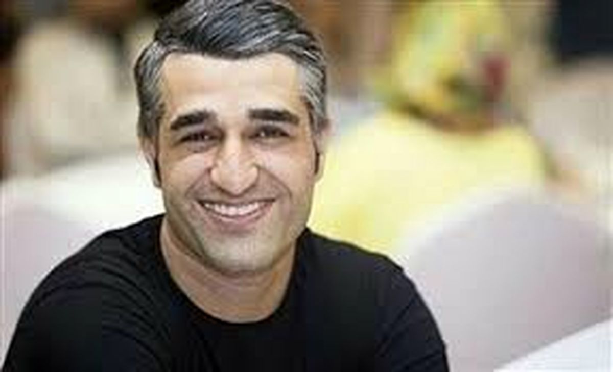 تیپ پژمان جمشیدی در مراسم ترحیم جمشید مشایخی