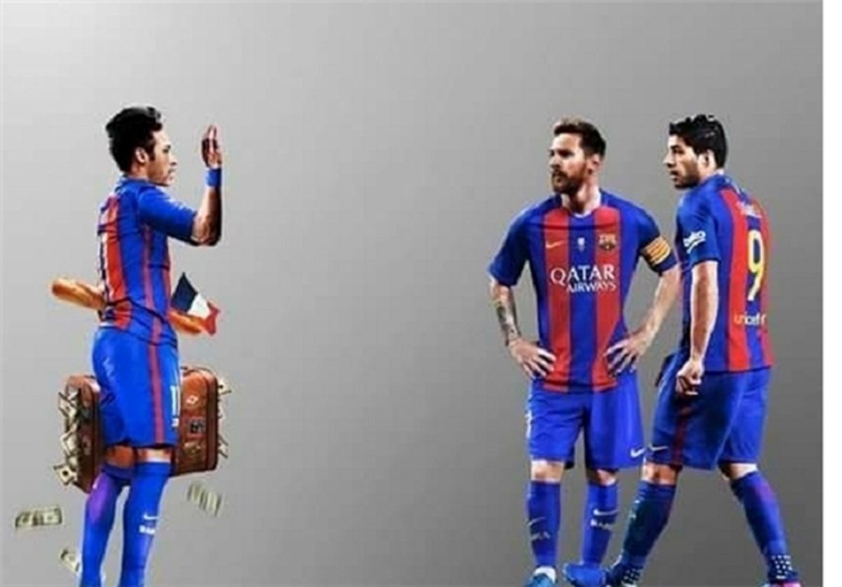 وقتی مسی پیراهن نیمار را به سطل زباله انداخت!