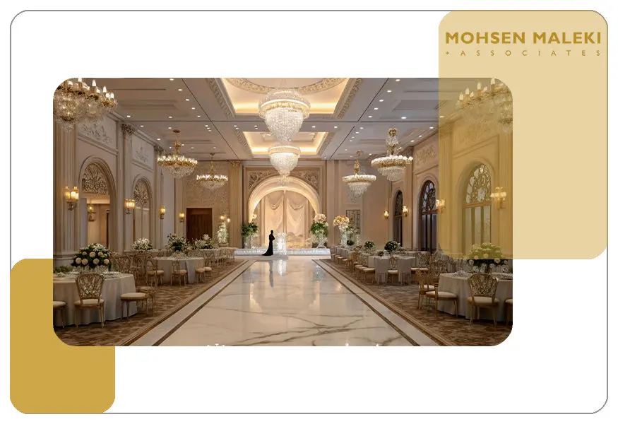 متراژ مناسب برای تالار عروسی