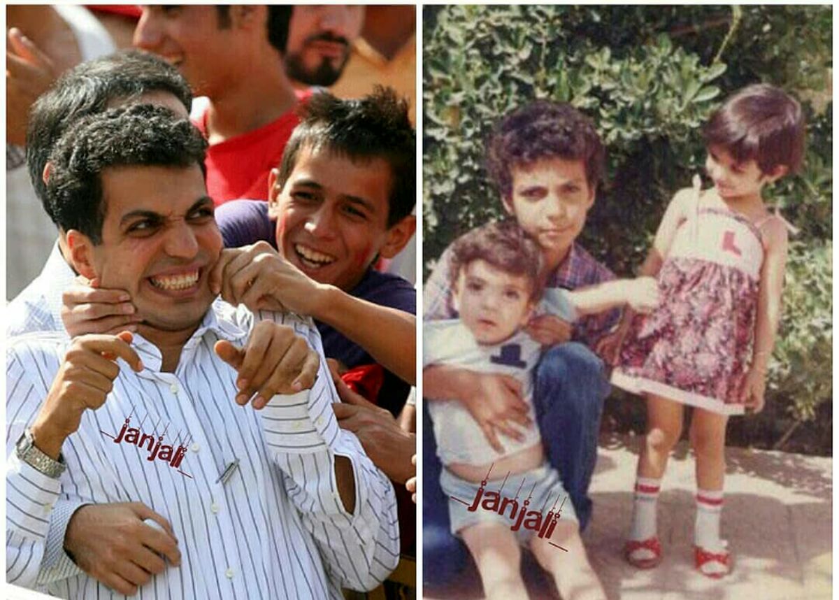 عکس بانمک کودکی عادل فردوسی پور