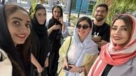سیما خضرآبادی در جمع دوستانش+عکس