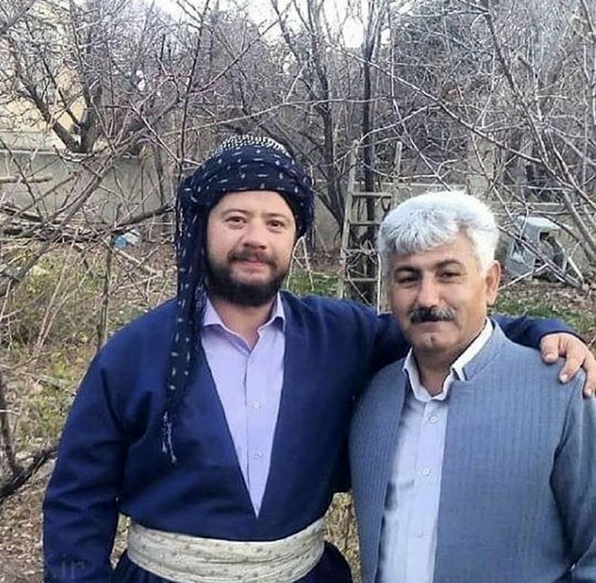 لباس کردی  داماد سعید آقاخانی + عکس