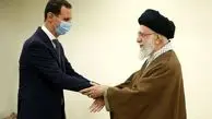 تصاویر دیدار امروز بشار اسد با رهبر انقلاب با حضور رئیس‌جمهور