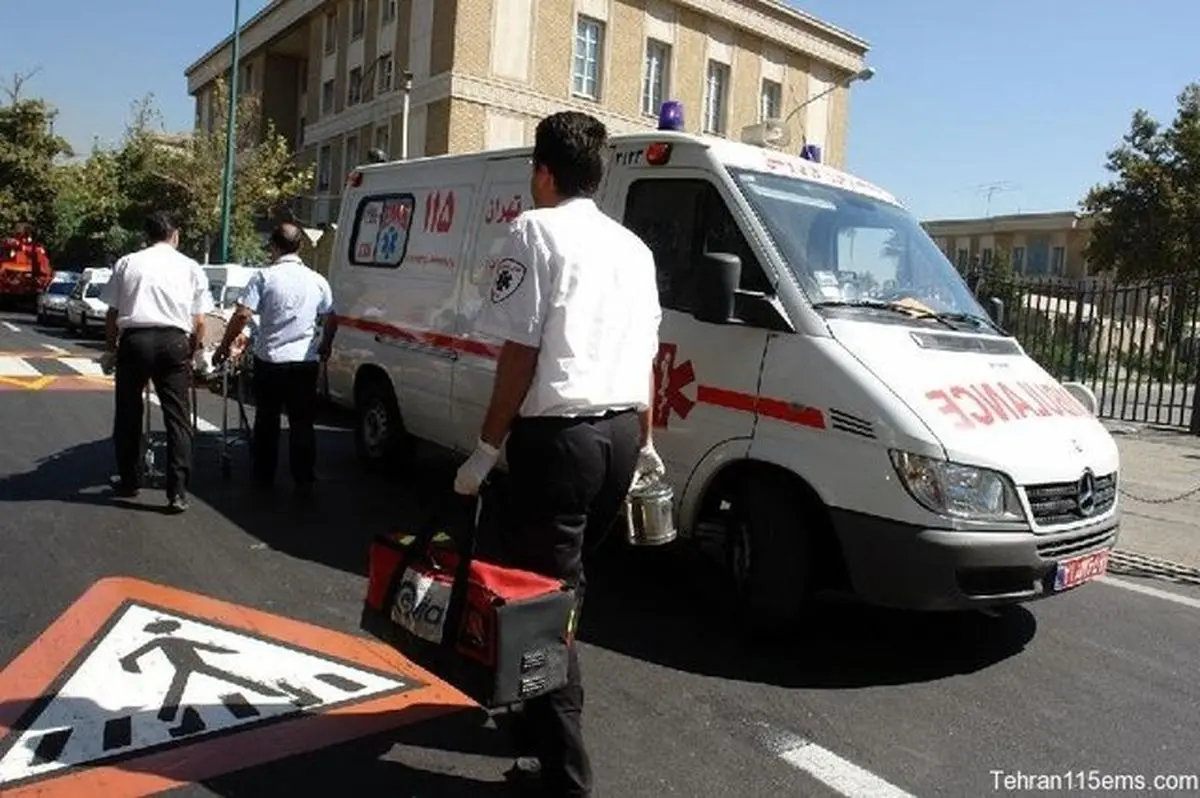 مرگ مادر و زخمی شدن کودک عابر پیاده در برخورد با خودرو
