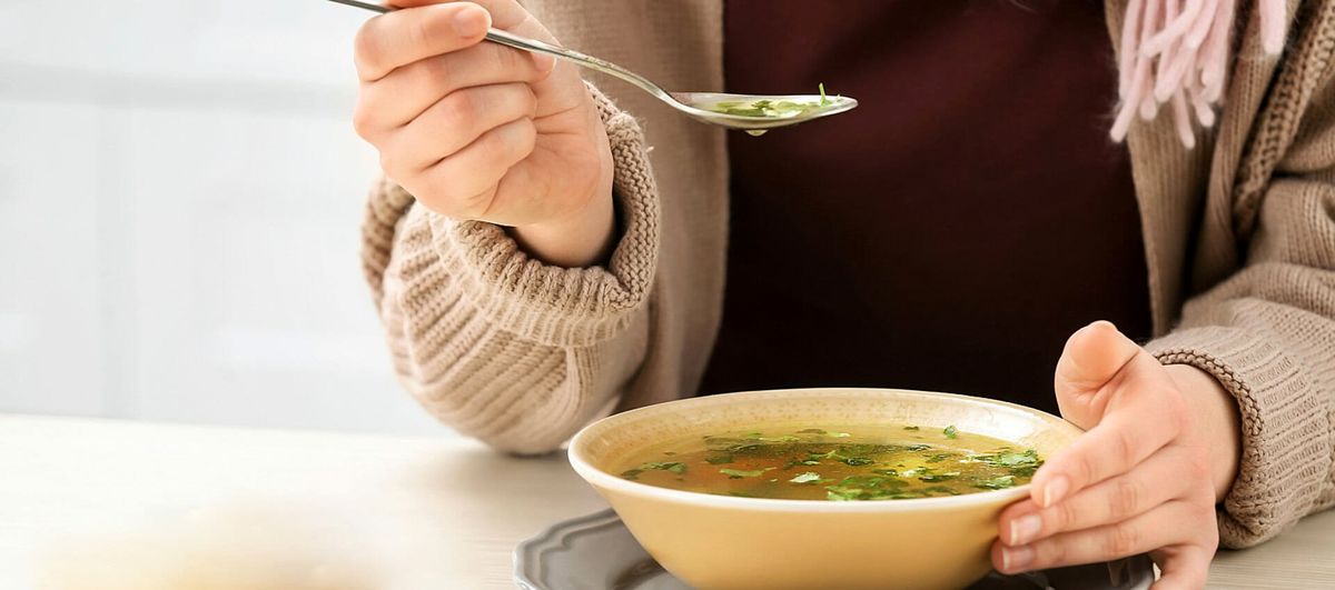 اگر آنفلوانزا گرفتیم چی بخوریم ؟