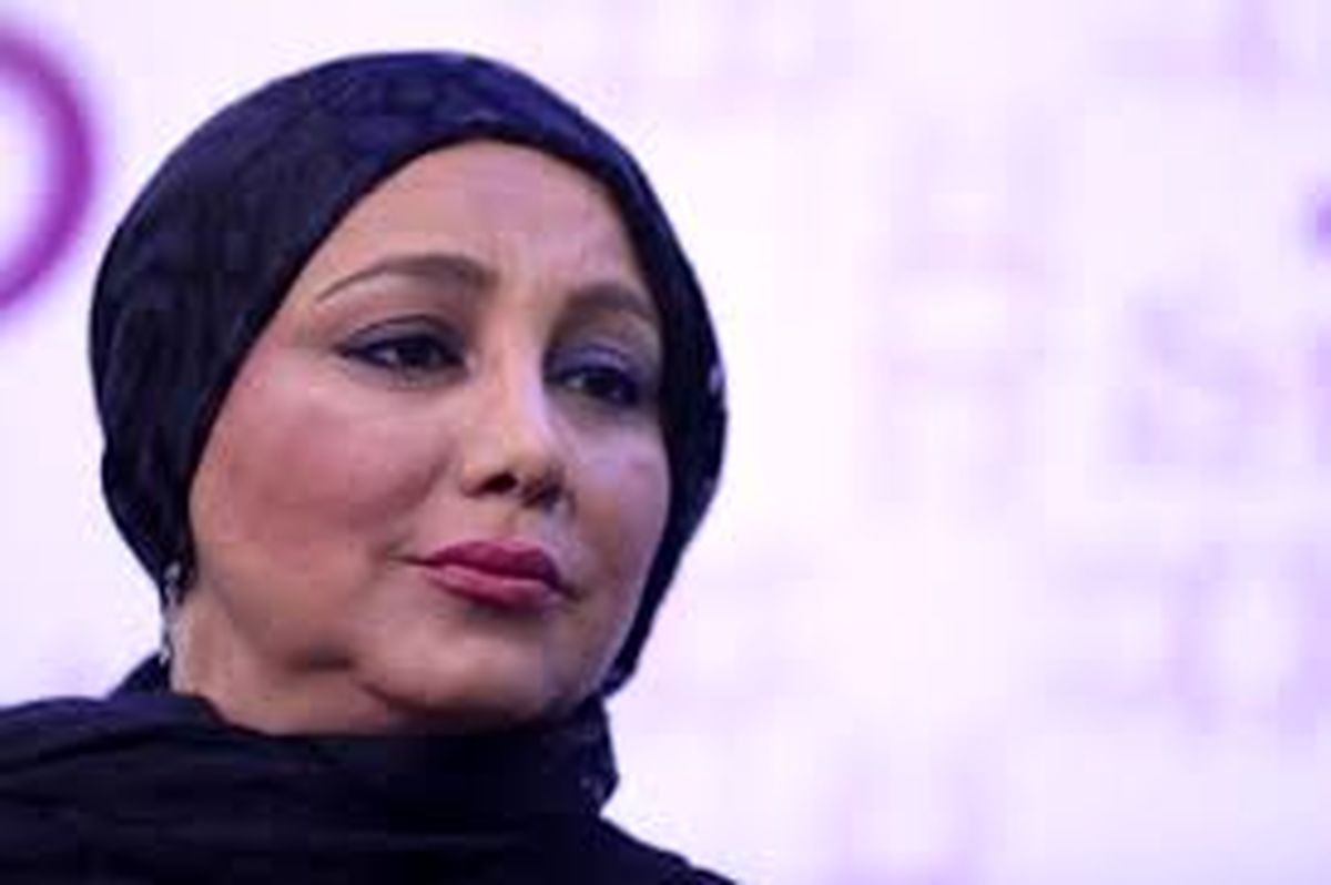 بهنوش بختیاری در منزل سیل‌زدگان