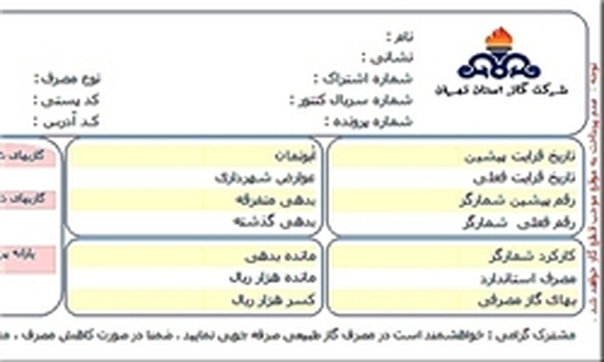 گاز ۱۵ درصد گران شد