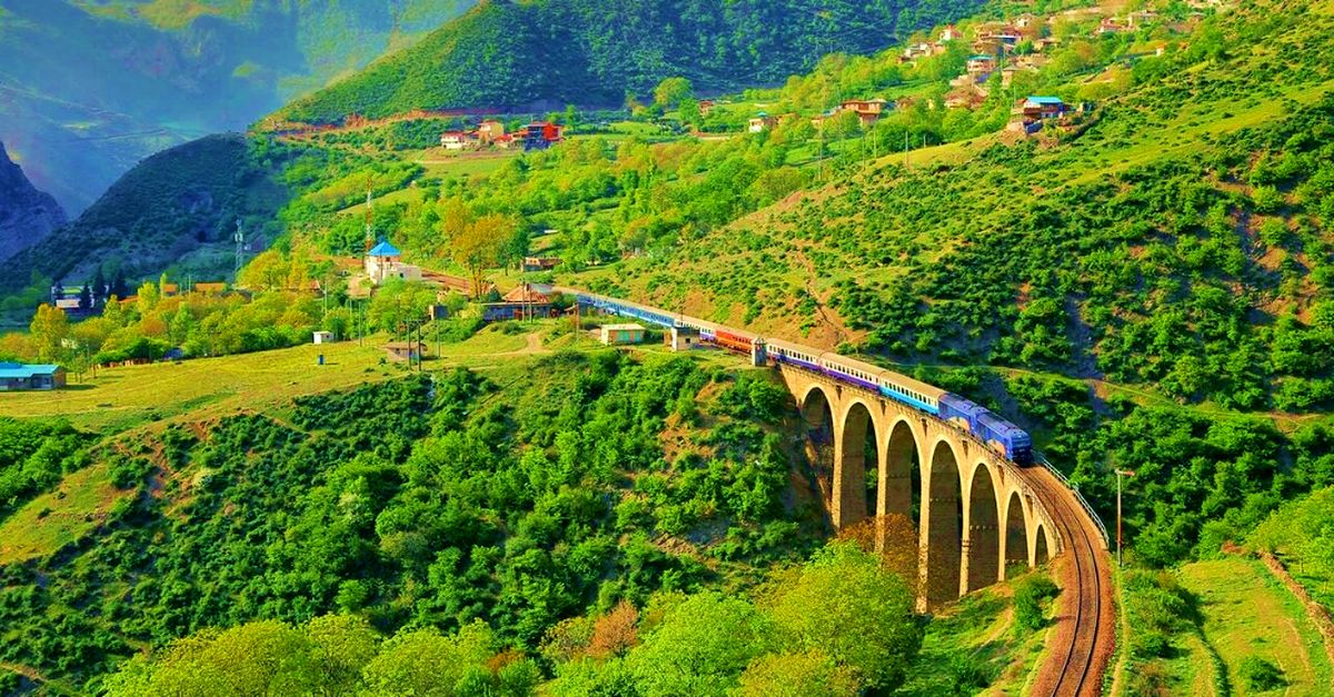 ۵ مقصد زیبا برای سفر به وسیله قطار