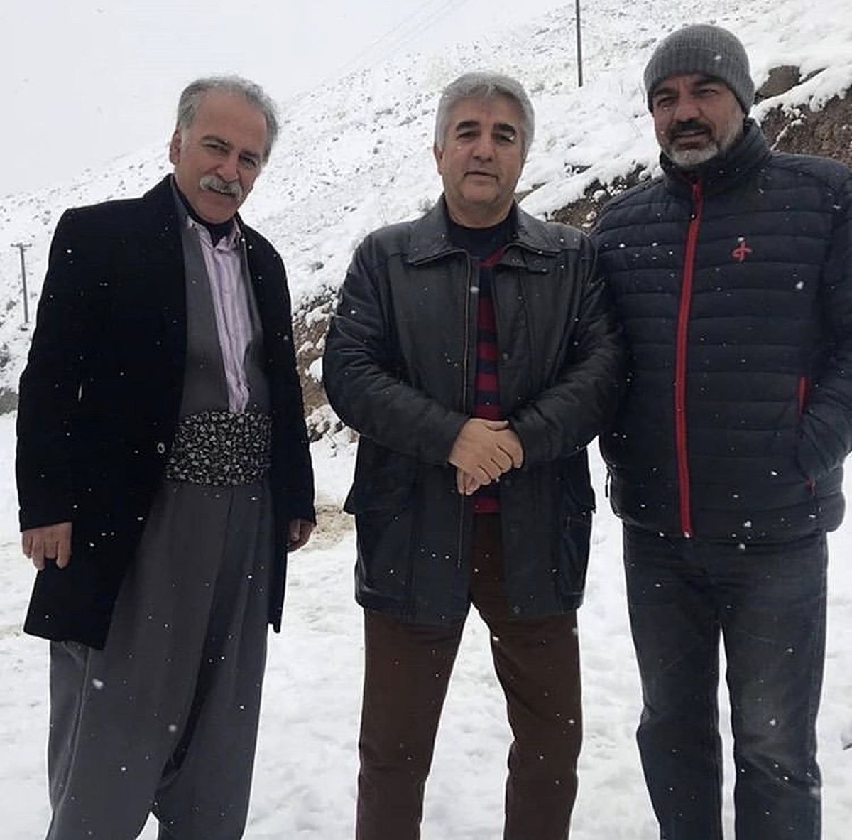 نون خ ایها در کوهستانهای برفی + عکس