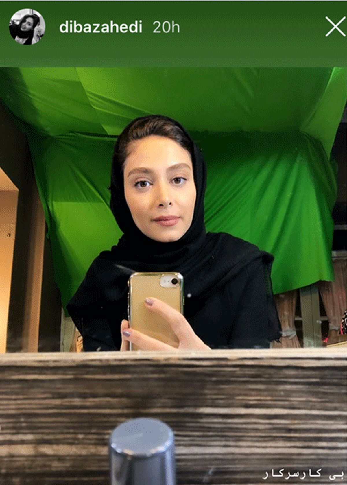 بیکاری دیبا زاهدی سرکار+عکس