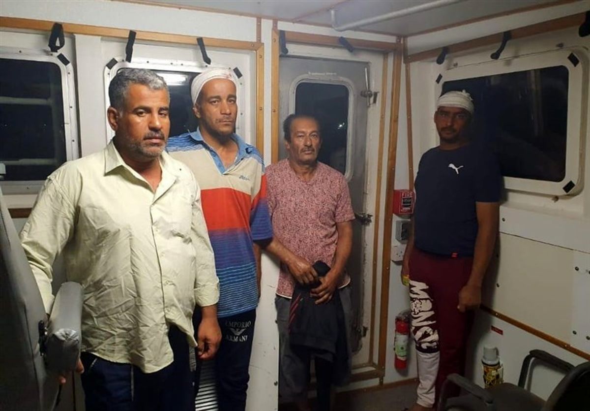 اسامی ۷ سرنشین شناور مغروق ایرانی در آبهای عراق+ تصویر نجات‌یافتگان
