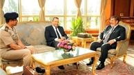 نشست مرسی با نخست‌وزیر مصر