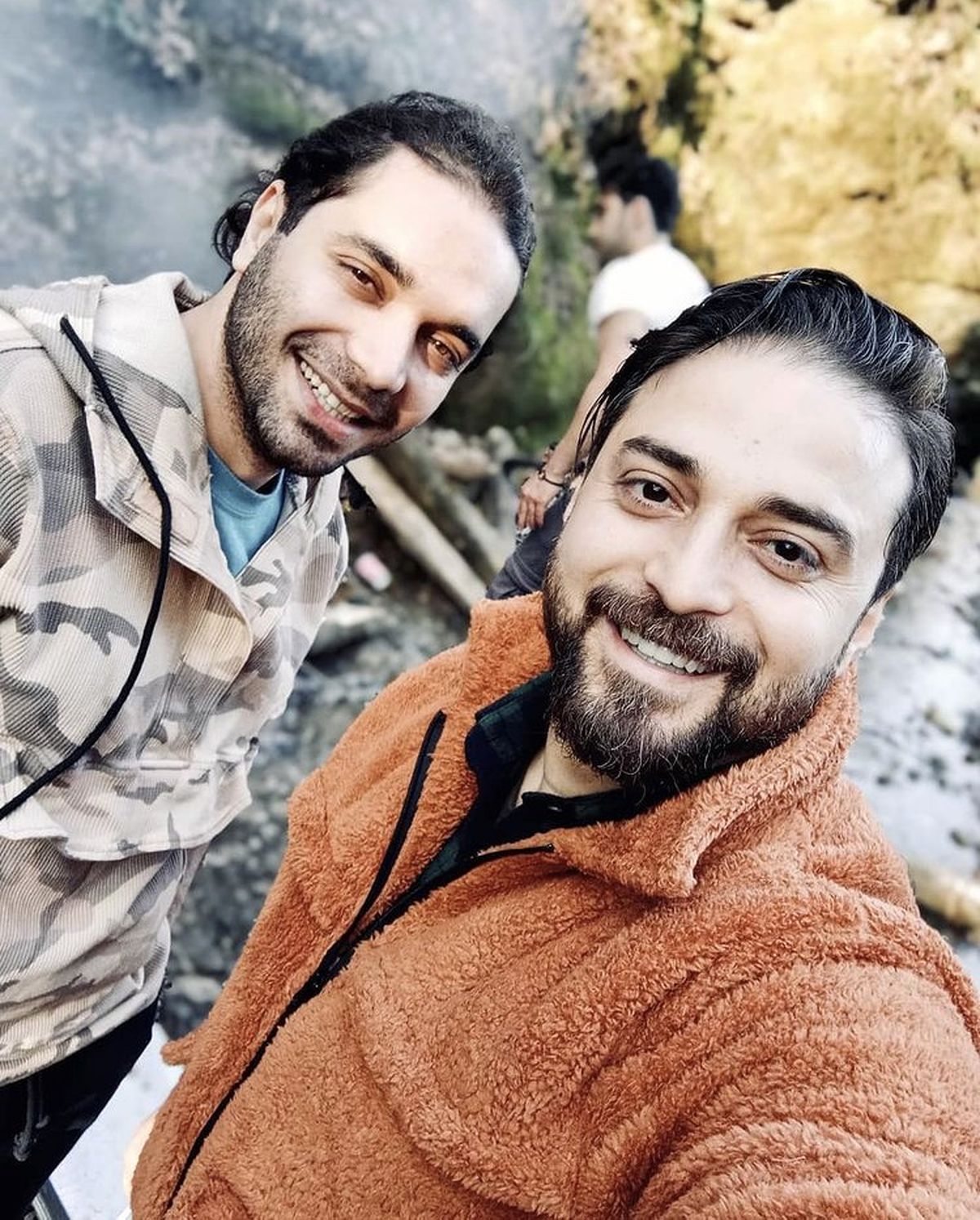 سلفی بابک جهانبخش با دوستش + عکس