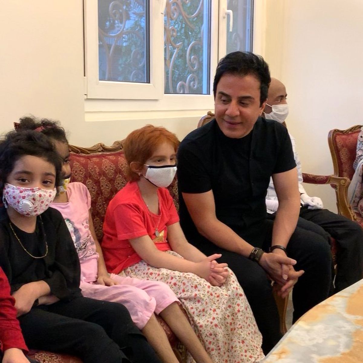 حال خوب عمو پورنگ در خانه عماد+عکس