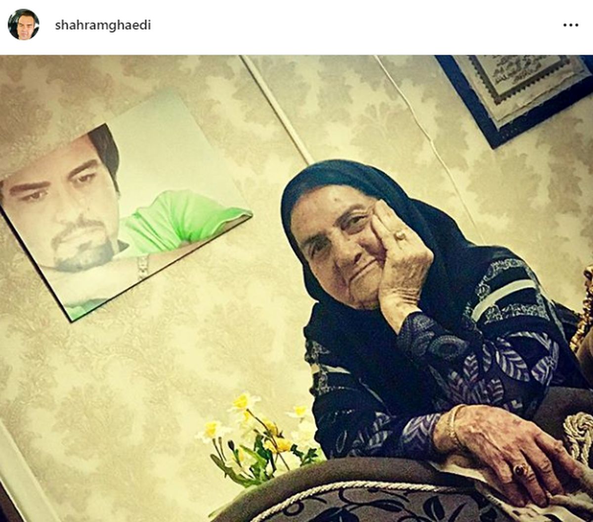مادر کدئین دار شهرام قائدی+عکس