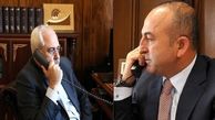 گفت‌وگوی تلفنی ظریف و چاووش اوغلو درباره وضعیت فلسطین