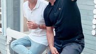 وحید شیخ زاده و دوستش در سفر + عکس