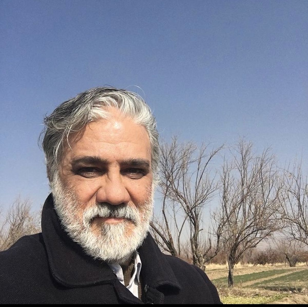 آقای بازیگر در هوای پاک + عکس