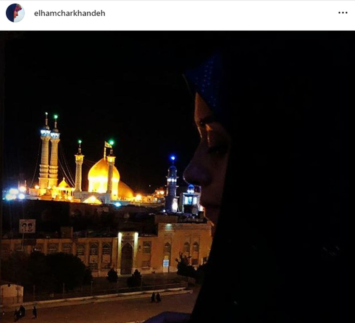 درد و دل خانم بازیگر با حضرت زینب(س)+عکس