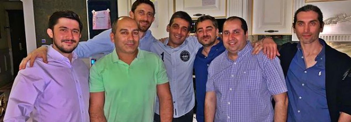 دورهمی دوستانه حمید گودرزی + عکس