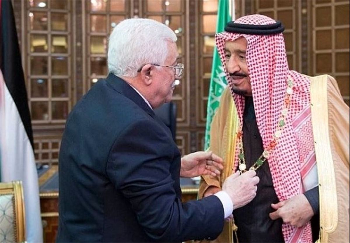 دیدار «محمود عباس» با شاه سعودی