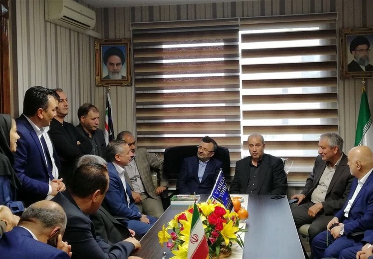  ساختمان جدید هیئت فوتبال تهران با حضور داورزنی و تاج افتتاح شد