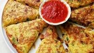 طرز تهیه کوکو پیتزایی به روش مجلسی و با طعم بسیار عالی
