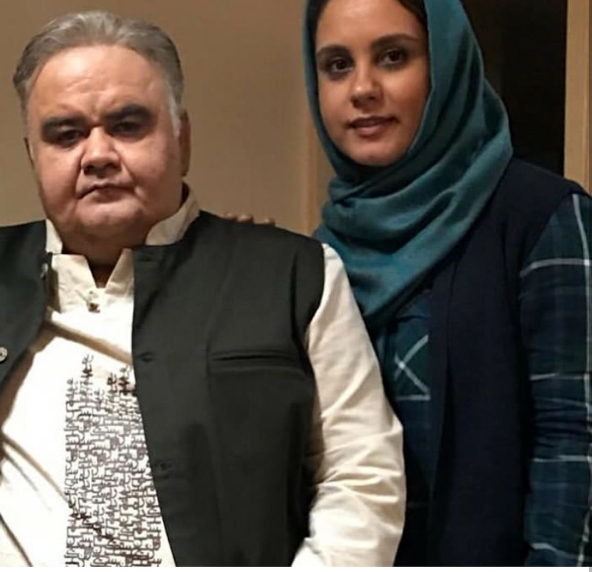 عکس نسخه زنانه اکبر عبدی