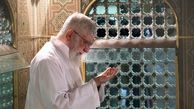 گزارش تصویری از غبار روبی مضجع شریف رضوی با حضور رهبر انقلاب