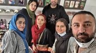 سپیده خداوردی در جمع همکارانش + عکس