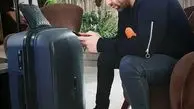 عکس قبل از سفر رضا بهرام