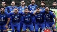 تیم آبی پوش هنرمندان ایران + عکس