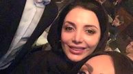 پرستو صالحی با آقای فوتبالیست مورد علاقه اش+عکس