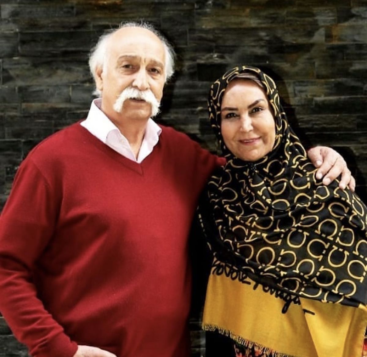 زوج هنرمند پس از بارانی پس از سالها + عکس