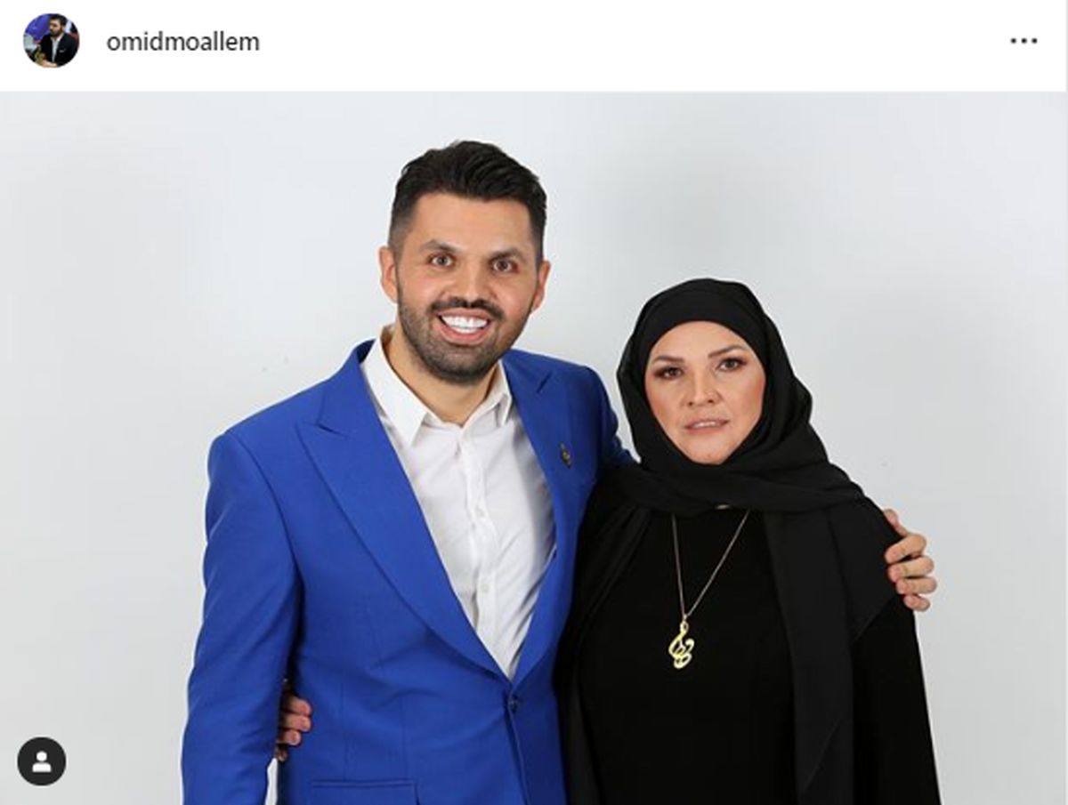 آرزوی پسر علی معلم برای برندگان تندیس حافظ+عکس