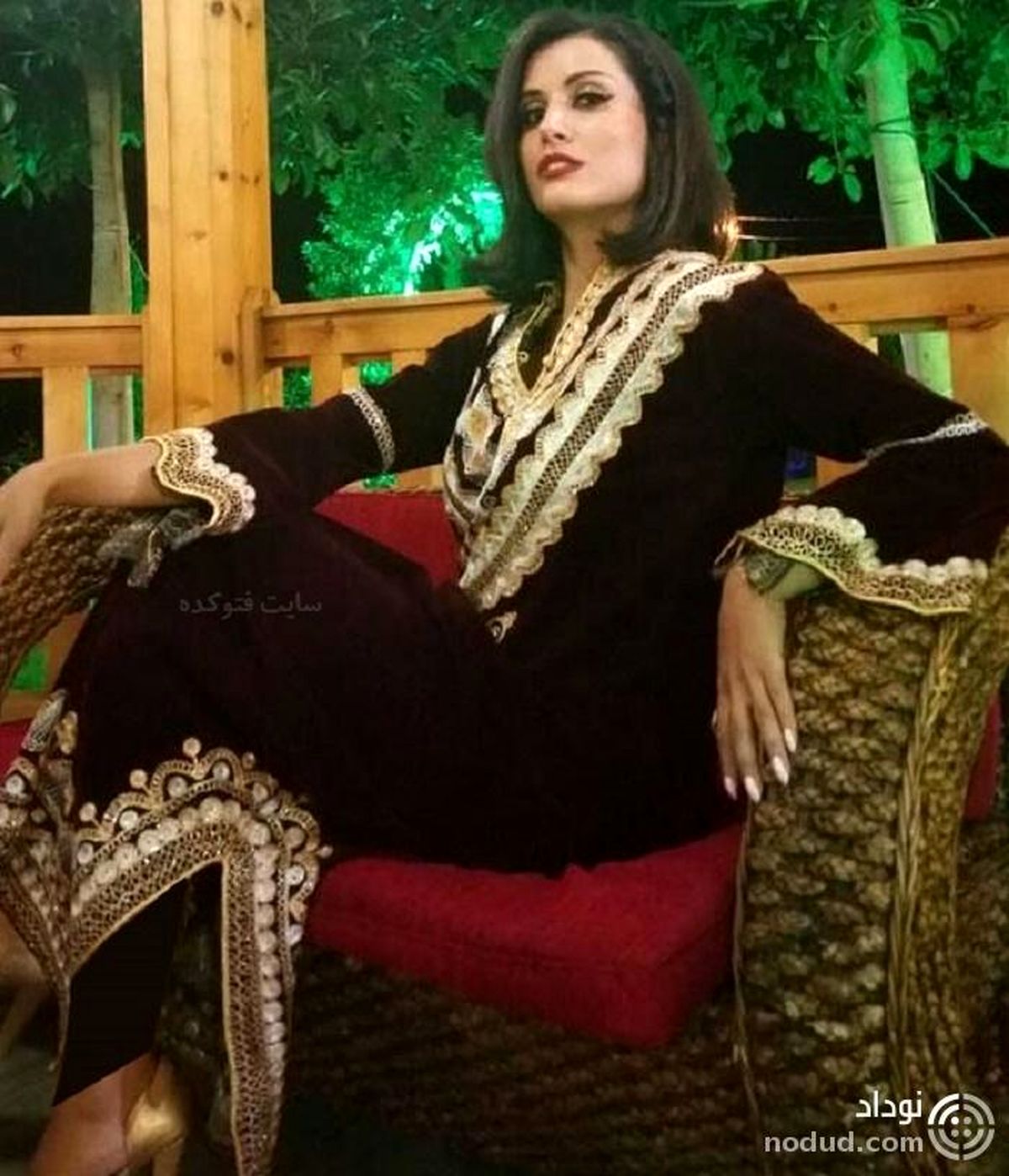 لباس بانوی هنرپیشه عرب قبل از حضور در ایران سوژه شد !