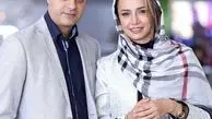 شبنم قلی خانی و همسرش + عکس