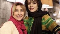 شراره رخام در کنار بازیگر پیشکسوت + عکس
