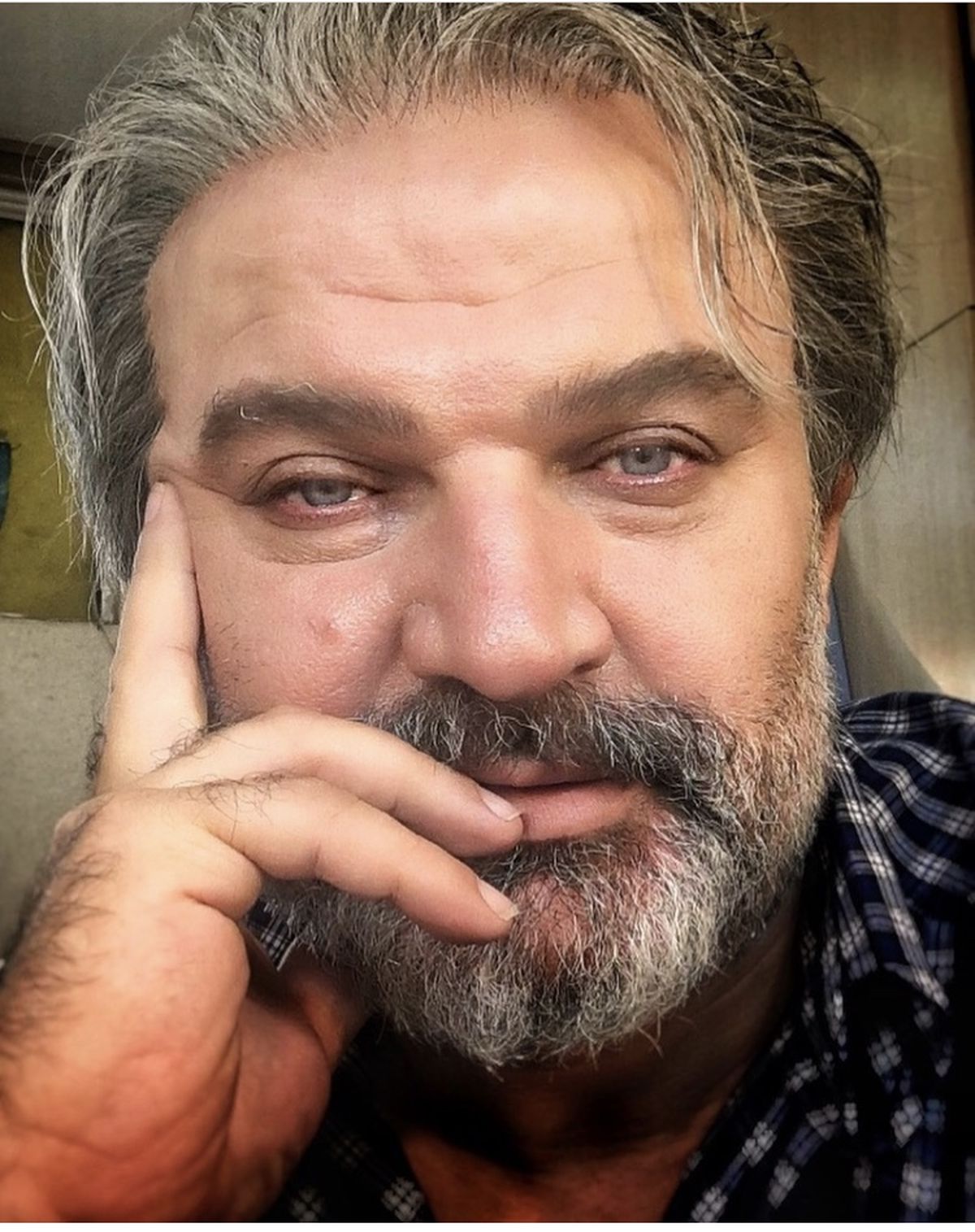 چهره بدون‌گریم مهدی سلطانی + عکس