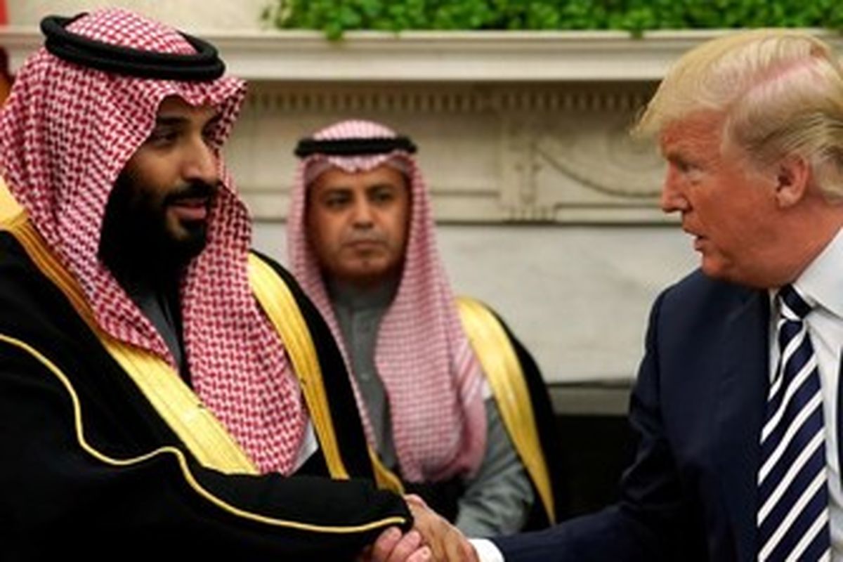 ترامپ با بن سلمان گفت و گو کرد