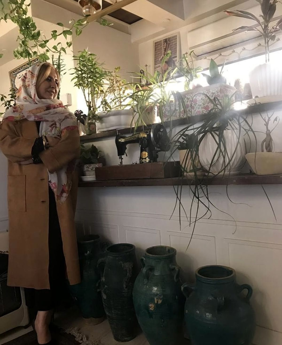 خانه زیبای مرجانه گلچین + عکس