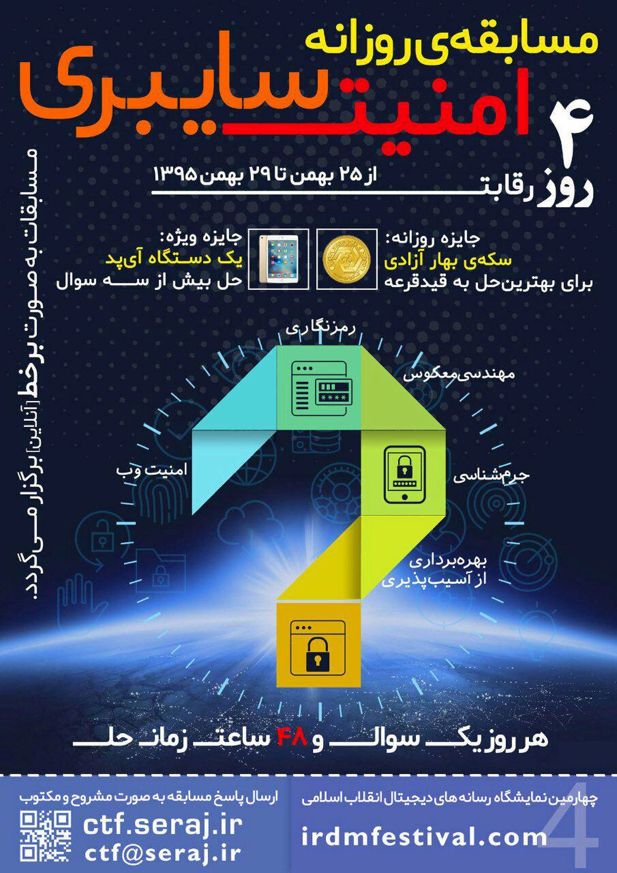 قبل از اینکه داعش اسناد جاسوسان را منهدم کند رمزگشایی کنید و جایزه بگیرید