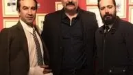آقای بازیگر و دوستانش در یک گالری + عکس