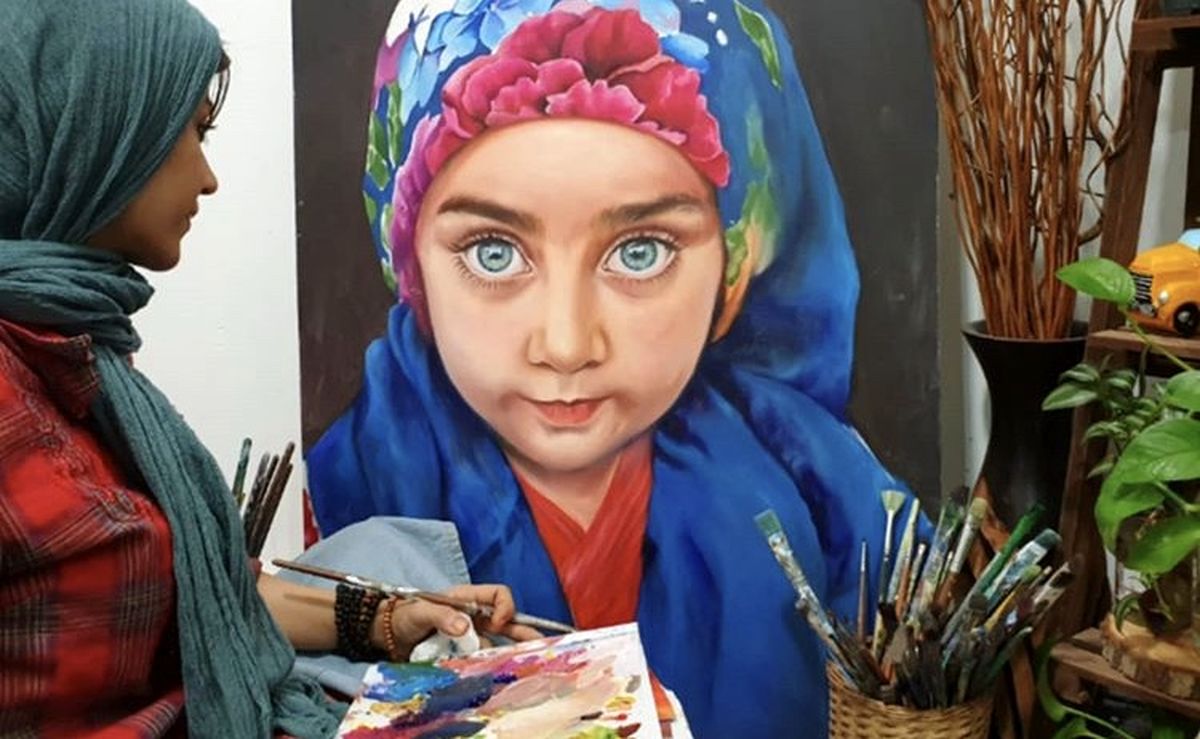 نقاشی جدید فینالیست مشهور عصر جدید + عکس