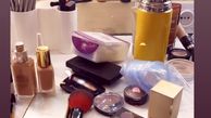 بهاره کیان افشار در اتاق گریم + عکس