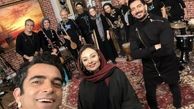 یکتا ناصر و همسرش میهمان فرزاد فرزین شدند + عکس