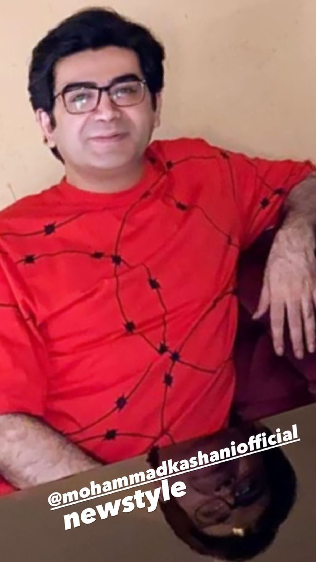 تیپ پرسپولیسی فرزاد حسنی + عکس