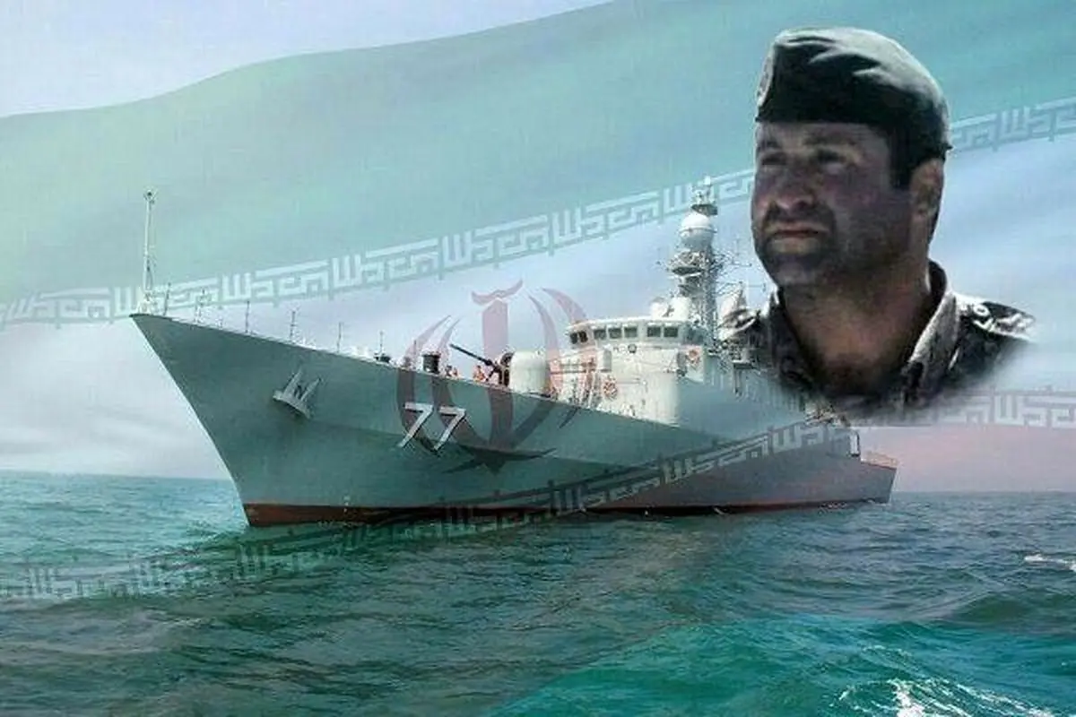 کشف پیکر دومین شهید حادثه ناوشکن دماوند در ساحل بندرانزلی
